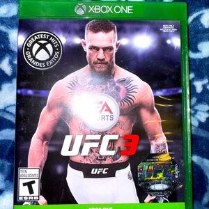 UFC 3 Xbox one video game